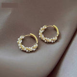 E1505 - Millet bead earrings