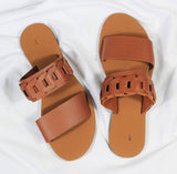 LKSH006 - Flat Chain Sandals