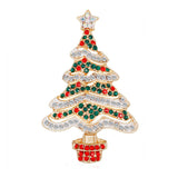 SB405 - Christmas Tree Saree Brooch