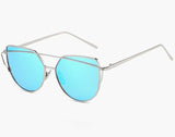 SG607 - Metal color film sunglasses