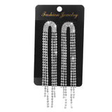 E1371 - Silver Drop Earrings