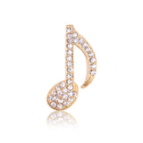 XSB011 - Music Note Brooch