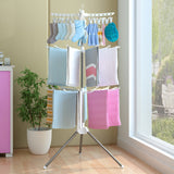 HD618 - Foldable Clothes Drying Rack Stainless Steel Adjustable