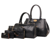 H1767 - Korean fashion crocodile pattern Handbag