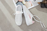 SH237 - Casual Embroidered Leaves Shoes