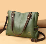 H1668 - Hazel Green Satchel Bag