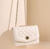 H1683 - Bridget White Clutch Bag