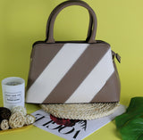 H1607 - Simple Striped Handbag