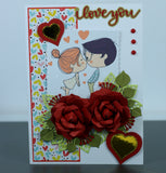GCH056 - 3D Romantic Valentines Gift Card