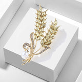 SB370 - Golden Wheat Brooch