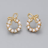 E1418 - Retro Bow Earrings