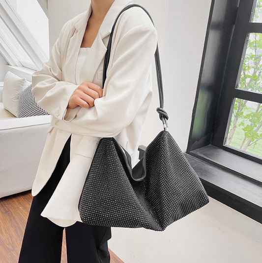 CL1158 - Diamond Textured Tote Bag