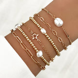 B890 - Pearl Multi-Layer Bracelet