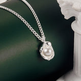 N2529 - Pearl Droplet Necklace