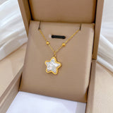 N2530 - Elegant Star Necklace