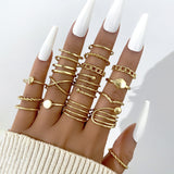 R677 - Retro Fashion Ring Set