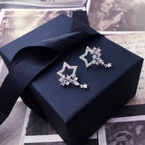 E1494 - Silver Star Earrings