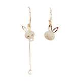 E1466 - Long Bunny Earrings