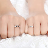 R665 - Love Heart Couple Ring