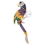 SB343 - Retro Bird Brooch