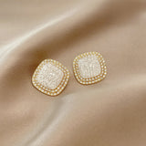 E1485 - Elegant Gemstone Earrings