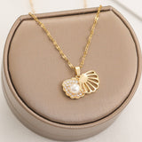 N2475 - Pearl Pendant Necklace