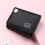 WW205 - Flower Tassel Short Wallet