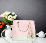 LKH083 - Pink Tassel Bag