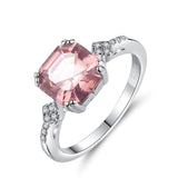 GFR002 - Pink Morganite Gemstone S925 Ring