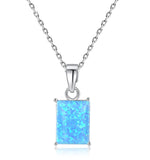 GFN014 - Opal Pendant Gemstone S925 Necklace