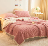 GBS001 - Pink Double Layered Winter Blanket