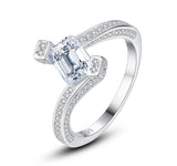 GFR019 - Zircon Square S925 Luxury Ring