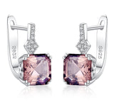 GFE001 - Pink Morganite S925 Earrings